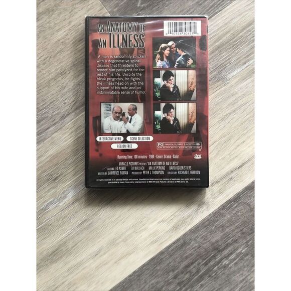 An Anatomy Of An Illness DVD. Ed Asner , Millie Perkins.New Sealed - Picture 4 of 4